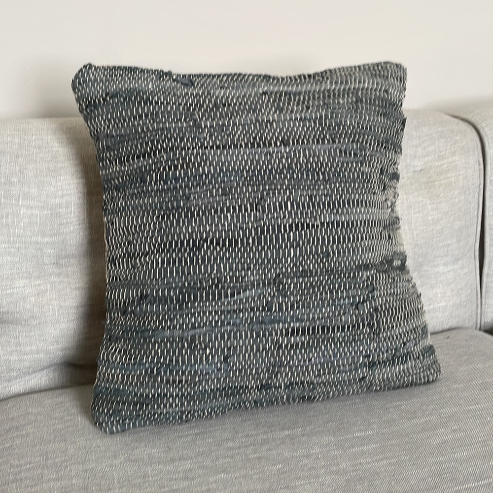 COPY - 18x18 Denim & Stitching Pillow